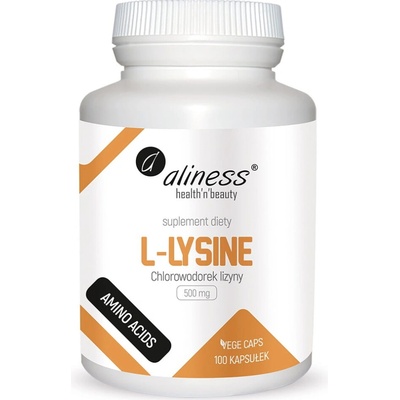 Aliness L-Lyzín Hydrochlorid 500 mg 100 kapsúl