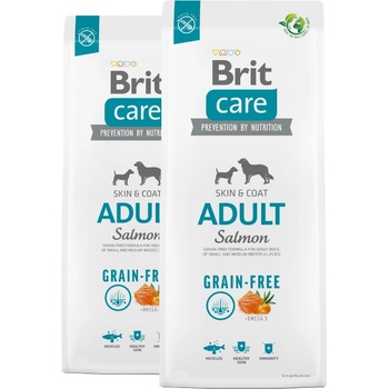Brit Care Grain-free Adult Salmon 2 x 12 kg