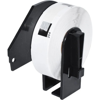 Image 1 of Compatible Makki съвместими етикети Brother DK-11204, 17 х 54мм, 400 броя в ролка, Black on White | MK-DK-11204 (MK-DK-11204)