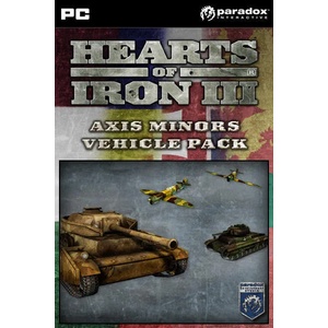 Paradox Interactive Hearts of Iron III Axis Minors Vehicle Pack (PC)