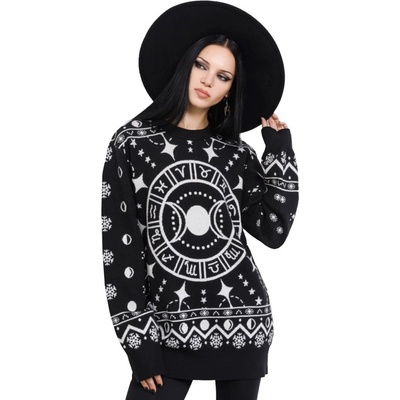 Killstar sveter Cosmic Hallowmas čierna