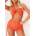 Missy Empire Къси панталони Missy Empire Ruched Textured Shorts - Coral