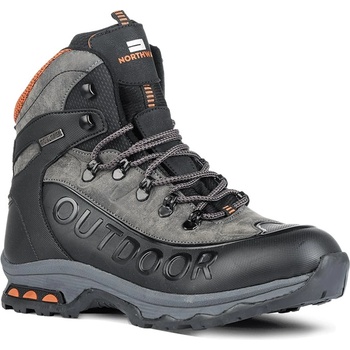 NORTHWAY Outdoor Mens Boots Black Gray 2335 (1609_Сив)