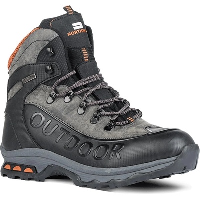 NORTHWAY Outdoor Mens Boots Black Gray 2335 (1609_Сив)