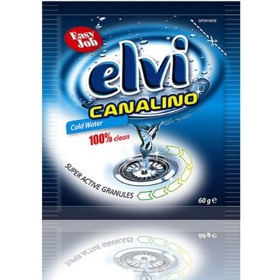 Гранули за отпушване на канали Elvi Canalino За студена вода (217001)