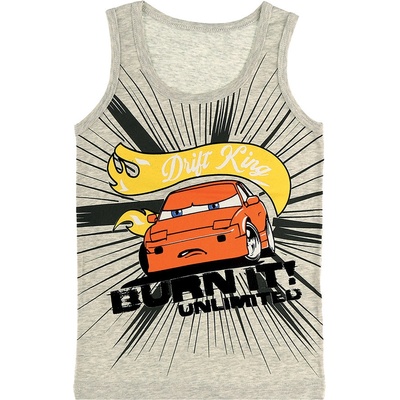 Evona chlapecký nátělník se širokými ramínky D sv.šedá 1