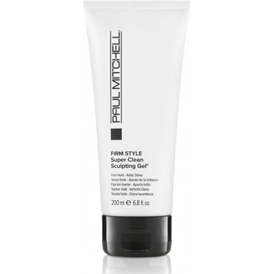 Paul Mitchell FirmStyle gel na vlasy pro definici a tvar Super Clean Sculpting Gel (Maximum Control) 200 ml