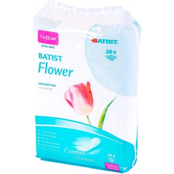 Batist Flower porodnické vložky 20 ks