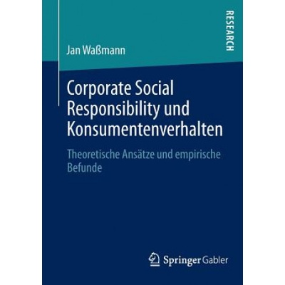 Corporate Social Responsibility Und Konsumentenverhalten | Jan Waßmann