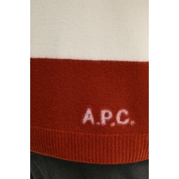 APC Вълнен пуловер A. P. C. pull edwardo (WVBDL.H23364)