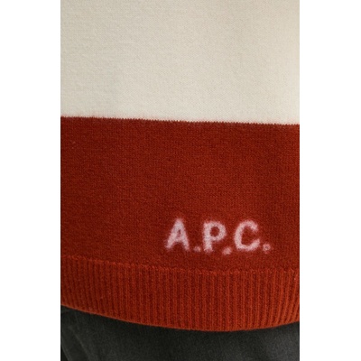 APC Вълнен пуловер A. P. C. pull edwardo (WVBDL.H23364)