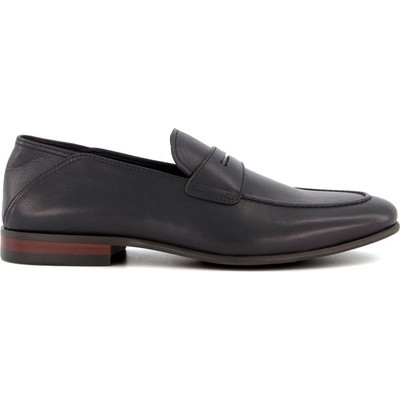Dune London Sync Loafers - Black Leather