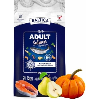 Baltica Excellent Adult Hypoallergenic M Salmon 9 kg