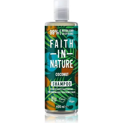 Faith in Nature Coconut хидратиращ шампоан за нормална към суха коса 400ml