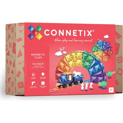 Connetix Rainbow Mega Pack 212ks – Zbozi.Blesk.cz