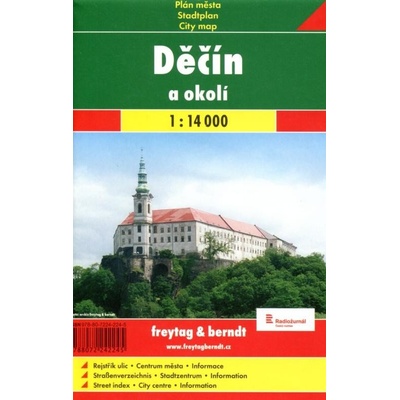 Děčín a okolí-plán 1:15t. FB