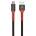DeTech Кабел за данни DeTech DE-C25M, Micro USB, 1.0m, Черен - 40106
