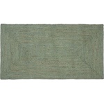vidaXL Килим за площ Маслиненозелено 80 x 150 cm юта (42010450)