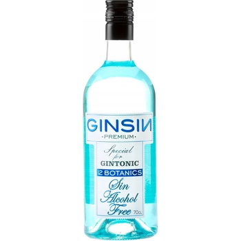 Sin Premium gin 12 Botanics Alcohol Free 0.0% 0,7 l (čistá fľaša)