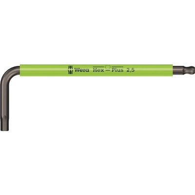 Wera Zástrčný kľúč 2,5 x 63 mm Multicolour 950 SPKS BlackLaser 022671