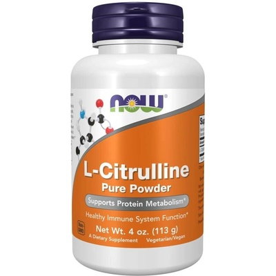 NOW Foods L-Citrulline, Pure Powder 113g