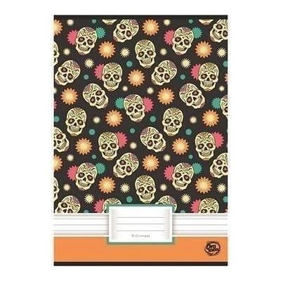 OPTISCHOOL Sešit Skull 81 32 A4 linkovaný