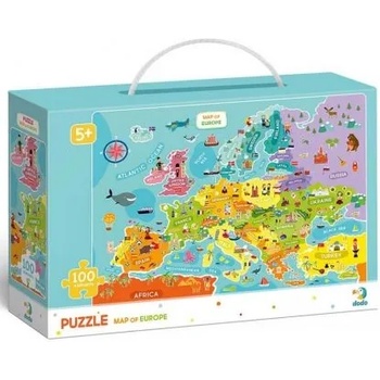 dodo - Образователен пъзел - Карта на Европа (300124)