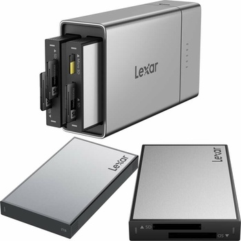Lexar Professional Workflow Go I with Dual SD reader and 2TB, F600/720/502T-2TB