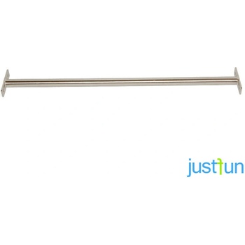 JustFun Hrazda kovová 90 cm nerezová