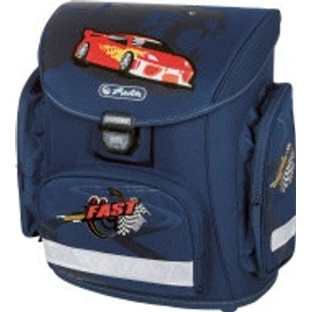 Herlitz Taška anatomická Midi červená panter 302423