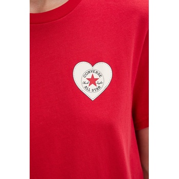 Converse тениска дамска памучна CHUCKS IN LOVE (CVW6T130)