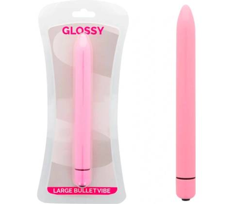 GLOSSY Slim vibrátor 16,5 cm