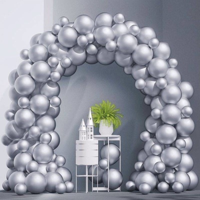 Cakesicq Balónková girlanda brána stříbrná