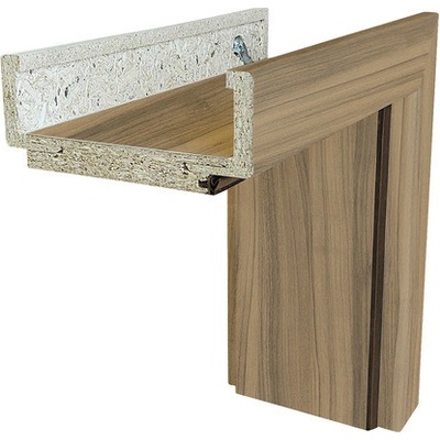 Solodoor obložkové 90 P 150 mm orech
