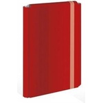 Interdruk Briefcase with eraser A4 hard cover red