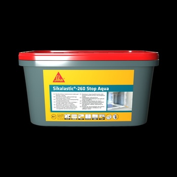 Sika Sikalastic-260 Stop Aqua - бързосъхнеща еластична хидроизолация (7132)