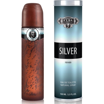 Cuba Silver toaletná voda pánska 100 ml