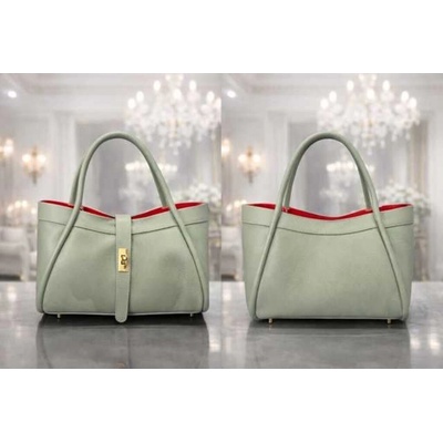 Max Original Leather Dámska kožená kabelka green 2