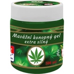 Cannabis Масаж с конопен гел с канабис, екстра силен 500 мл