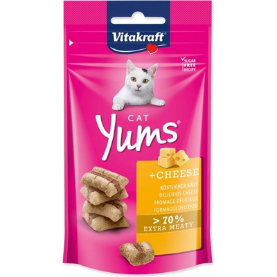 Pochúťka Vitakraft Cat Yums so syrom 40g