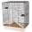 INTER-ZOO Pet Products Клетка за гризачи Remy + wood 58 x 38 x 71, 5 cm БЕЖОВА