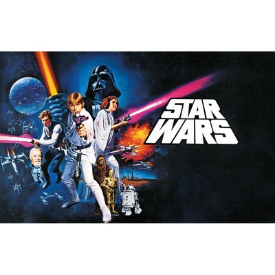 Komar Vliesová fototapeta Star Wars Poster Classic 1 rozměry 400 x 250 cm