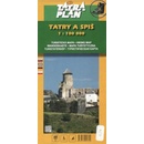 Mapa Tatry a Spiš