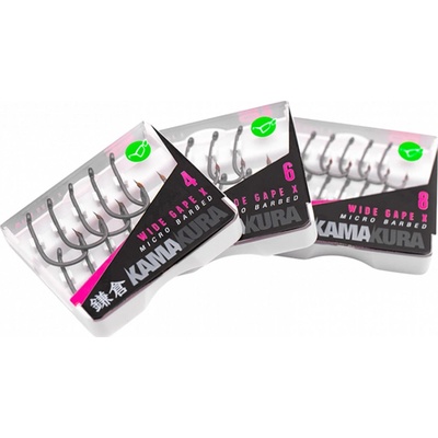 Korda Kamakura Wide Gape X veľ.4 10 ks