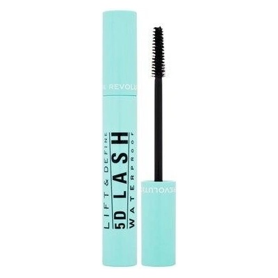 Revolution Voděodolná řasenka 5D Lash Waterproof Mascara Black 14 ml