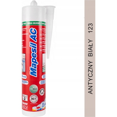 Mapesil AC 123 sanitární silikon 310 g antická bílá