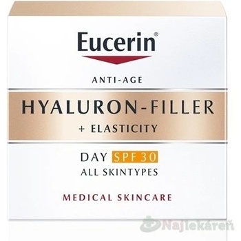 Eucerin HYALURON-FILLER+ELASTICITY Rose SPF30 denný krém 50 ml