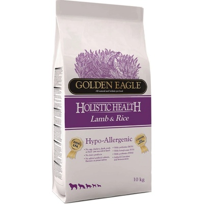 Golden Eagle Hypoallergen jehněčí a rýže 10 kg