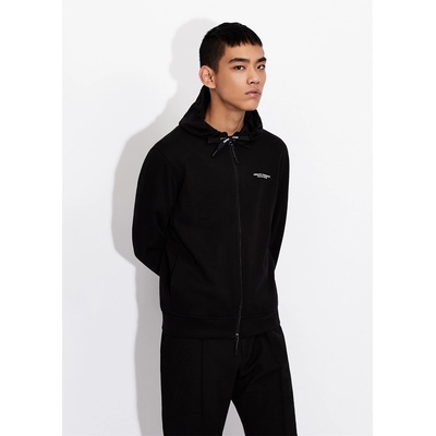 Giorgio Armani Суичър Armani Exchange Felpa Hoodie - Black 1200