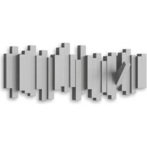 Umbra HK Limited Umbra Закачалка за стена с 5 бр. закачалки sticks - цвят сив (umbra-318211-918)